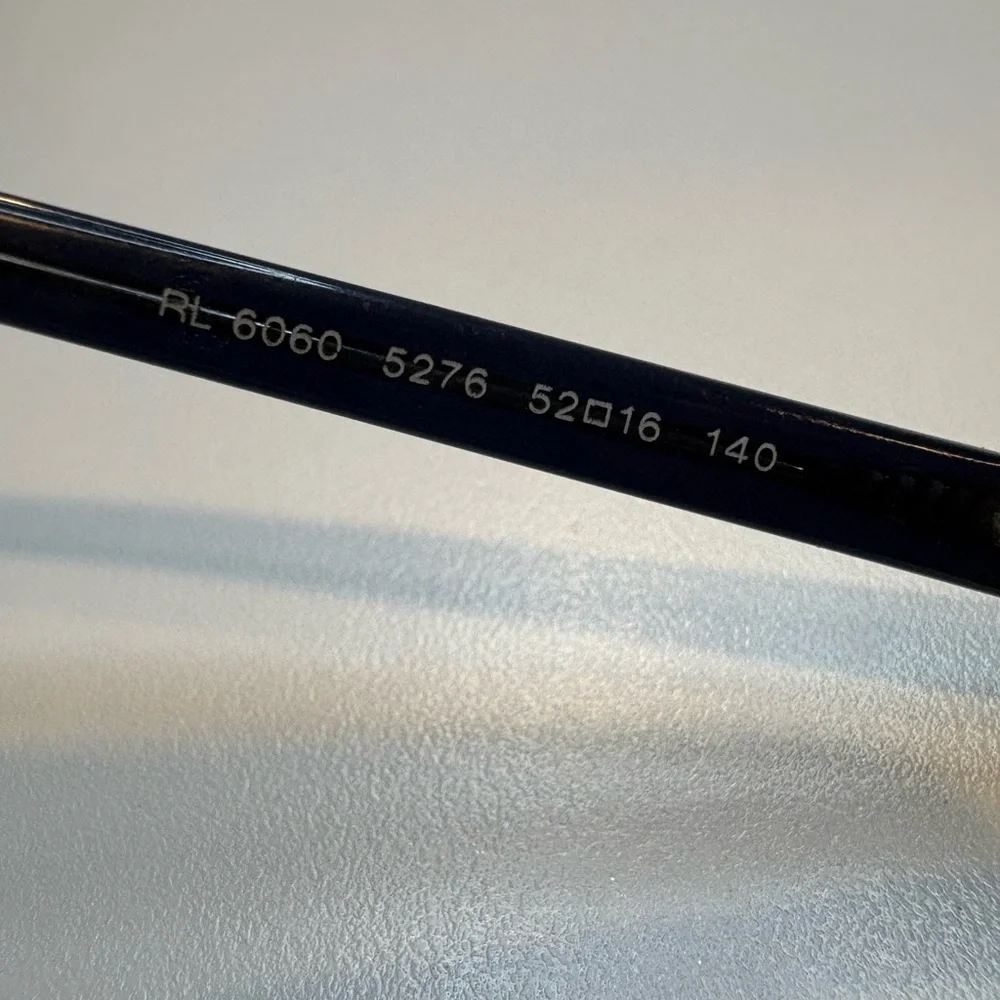 Ralph Lauren Eyeglasses Frames‎ RL 6060 5276 - 52•16•140 RALPH LAUREN GLASSES